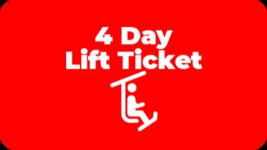 Image for: 4 DAY Lift Ticket